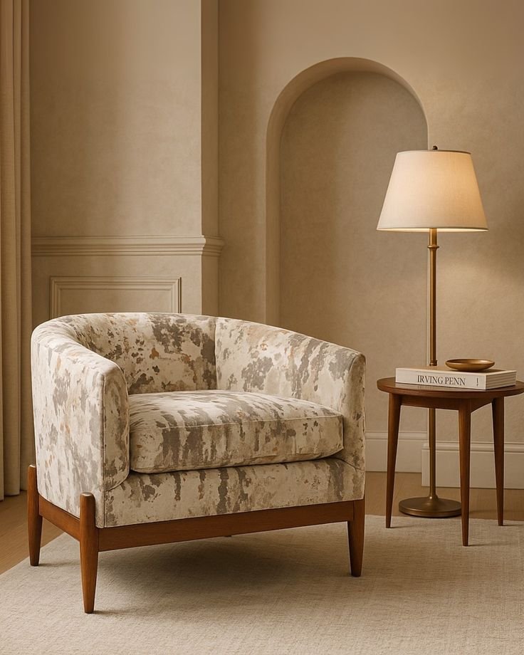 Luxe accent chair